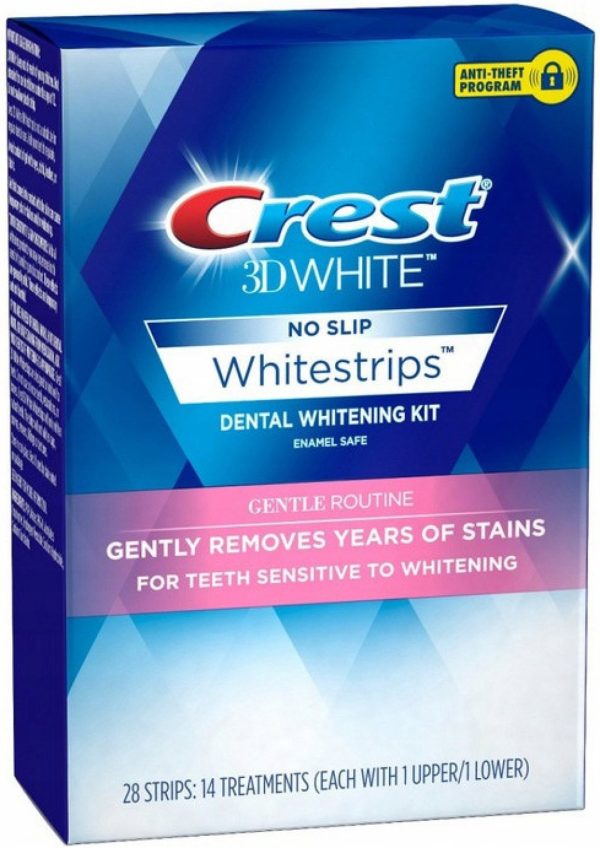 Crest 3D white Whitestrips Gentle Roaautine